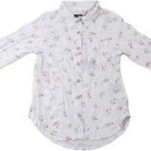 Tractor Girls Button Down Shirt New With Tags